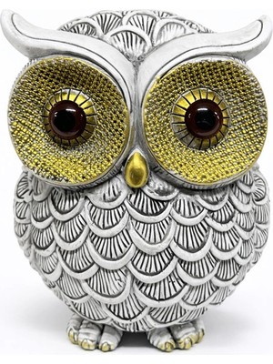 Eco Lounge 19X16 cm Polyester Baykuş Figürü