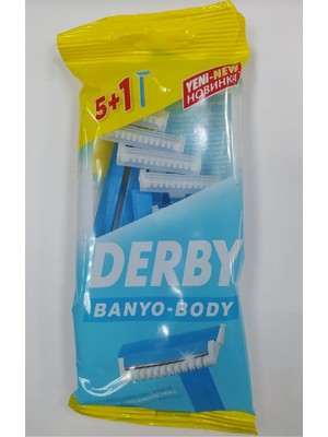 3 Adet Derby Banyo 6 Lı Poşet