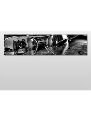 Technopa Gözlük Yansıma Kanvas Tablo - 210x70cm