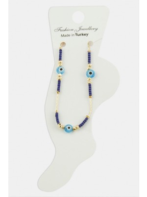 Zero Land Storozde Nazar Miyoki Boncuk Halhal-Lacivert