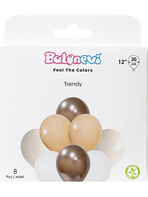 Balonevi Trend Balon Seti 30CM 8'li