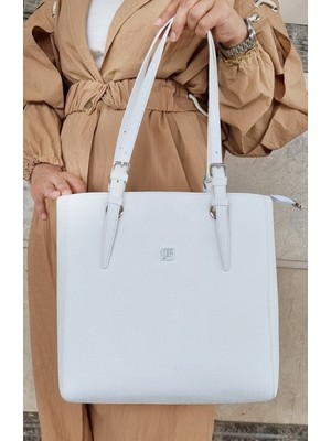 Justpolo Kadın Büyük Boy Lacos Ayarlanabilir Uzun Askılı Omuz Çantası