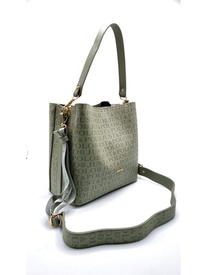 Orijinal Justpolo Kadın 3 Bölmeli El ve Omuz Çantası