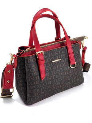 Just Polo Justpolo Orijinal Kadın 4 Bölmeli El ve Omuz Çantası