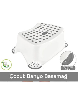 Irak Plastik Çift Renkli Çocuk Basamağı 15 cm
