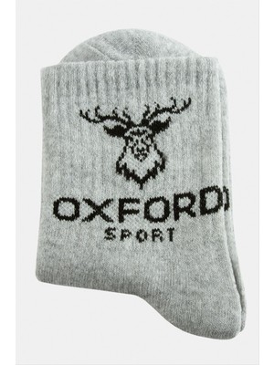 Zero Land Storozde Geyik Kolej Çorap 8X28-GRI