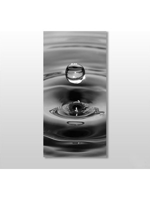 Technopa Su Damlası Kanvas Tablo - 100x150cm