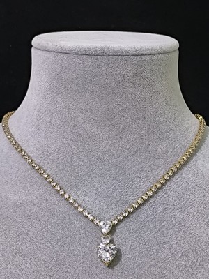 Vulwox Kalp Kesim Su Yolu Kolye