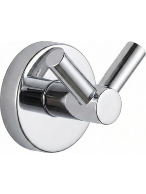 Enalburumtr Paslanmaz Çelik Krom Ultra 2'li Bornoz Askısı / Banyo Askısı / Havlu Askısı / Banyo&tuvalet