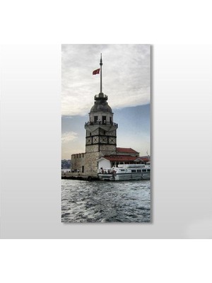 Technopa İstanbul Kız Kulesi Kanvas Tablo - 130x195cm