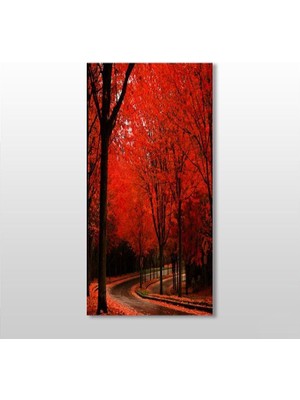 Technopa Kızıl Orman Kanvas Tablo - 20x30cm