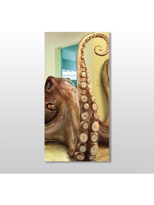 Technopa Ahtapot Kanvas Tablo - 50x75cm