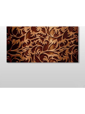 Technopa Motif Desen Kanvas Tablo - 140x70cm