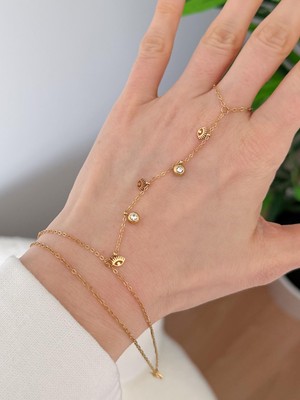 Venüs Design Çelik Göz Taşlı  Şahmeran