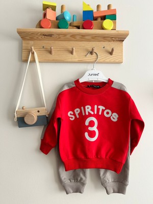 Junies Baby Spiritos 3baskılı Bebek Takımı