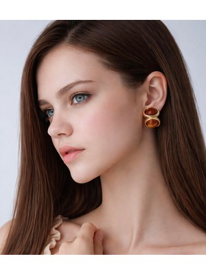 Venüs Design Çelik Alya Küpe