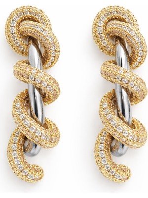 Venüs Design Çelik Chain Küpe