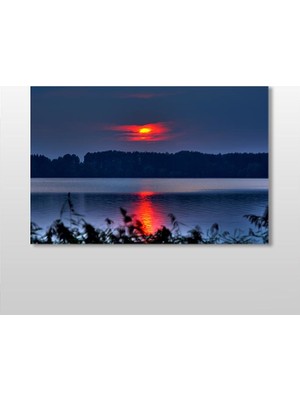 Technopa Gün Sonu Kanvas Tablo - 30x20cm