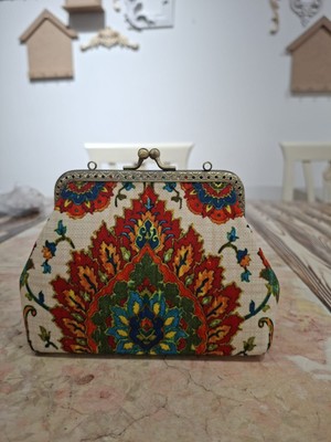 Atolye Dekor Etnik Desen Cüzdan