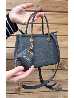 Çantam Gelsin Just Polo Kadın Çok Bölmeli Omuz ve Çapraz Çantası Premium Seri