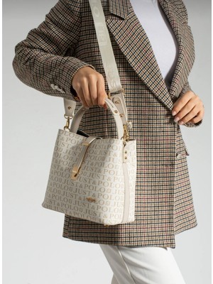 Orijinal Justpolo Kadın 4 Bölmeli El ve Omuz Çantası