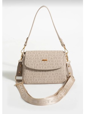 Justpolo Kadın Büyük Boy Lacos Ayarlanabilir Uzun Askılı Omuz Çantası