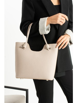 Justpolo Kadın Çok Bölmeli Omuz ve Çapraz Çantası Premium Seri