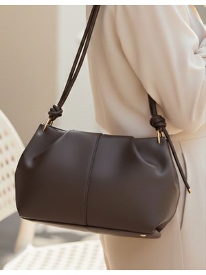 Çantam Gelsin Kadın Acı Kahve El ve Omuz Çantası