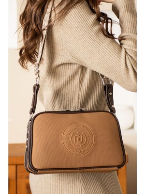 Just Polo Kadın 5 Bölmeli Omuz ve Çapraz Çantası TYCET06000