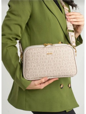 Just Polo Kadın 4 Bölmeli Omuz Çantası ve Cüzdan Justpolo TYC1AKFCT4023