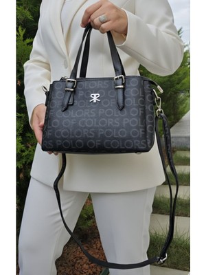 Çantam Gelsin Orijinal Polo Of Colors Kadın Çok Bölmeli Omuz ve Çapraz Çantası Premium Seri