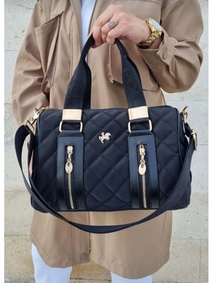 Just Polo Justpolo Kadın Silindir Model  El ve Omuz Çantası