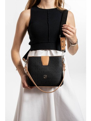 Just Polo Kadın 4 Bölmeli El ve Omuz Çantası TYCET04059