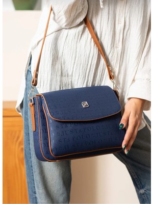 Justpolo Kadın 5 Bölmeli Iki Askılı Omuz ve Çapraz Çantası 1179