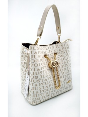 Just Polo Kadın 3 Bölmeli El ve Omuz Çantası TYCET02065