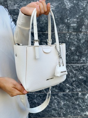 Just Polo Justpolo Kadın 3 Bölmeli Yumuşak Deri El ve Omuz Çantası TYÇK7011