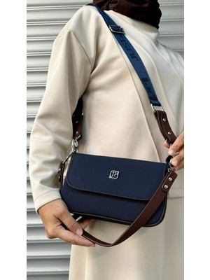 Kadın Orijinal Lacos 3 Bölmeli Omuz ve Çapraz Çantası