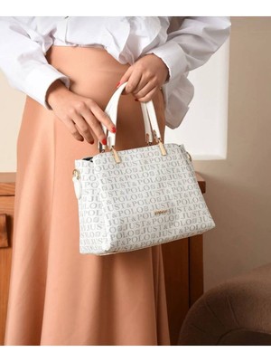Just Polo Justpolo Orijinal Monogram Baskılı Çanta Cüzdan Takımı TYC0TK2120