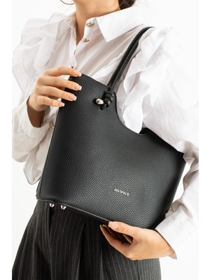 Justpolo Kadın Çok Bölmeli Omuz ve Çapraz Çantası Premium Seri