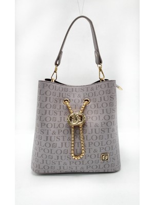 Just Polo Kadın 3 Bölmeli El ve Omuz Çantası TYCET02065