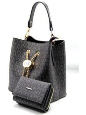 Kadın Lacivert Çanta Cüzdan Takımı TM1229