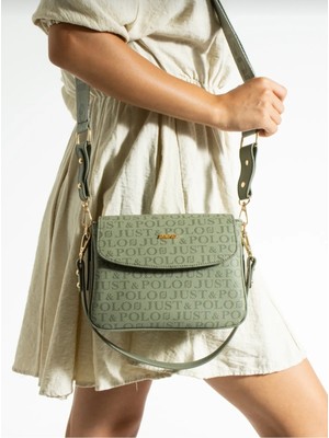 Just Polo Kadın 4 Bölmeli Omuz ve Çapraz Çantası TYCET02197