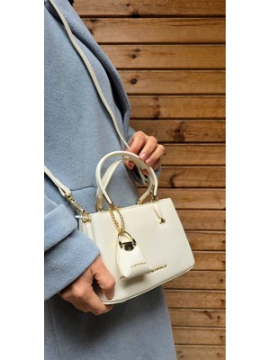 Just Polo Kadın Çok Bölmeli Omuz ve Çapraz Çantası Premium Seri