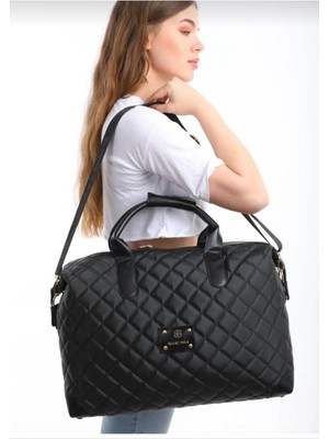 Miami Polo Clup Orijinal Büyük Boy Valiz Tarzı El ve Omuz Çantası