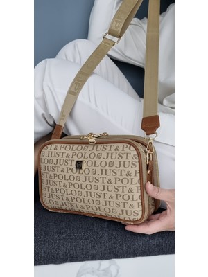 Just Polo Kadın 5 Bölmeli Omuz ve Çapraz Çantası TYCET02053