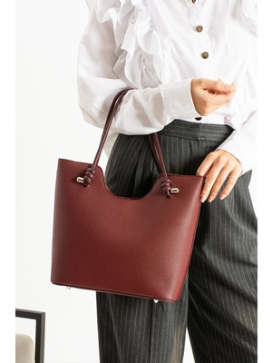 Justpolo Kadın Çok Bölmeli Omuz ve Çapraz Çantası Premium Seri