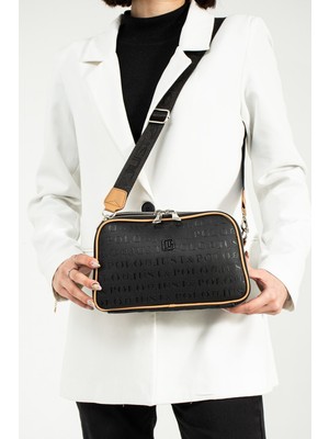 Just Polo Orta Boy 5 Bölmeli Kadın Omuz Çantası SQ-4023