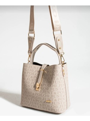 Justpolo Kadın 4 Bölmeli Omuz ve Çapraz Çantası