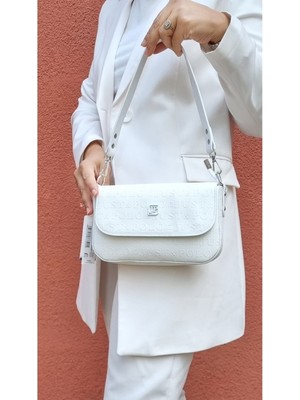 Justpolo Kadın 3 Bölmeli Iki Askılı Baget ve Çapraz Çantası