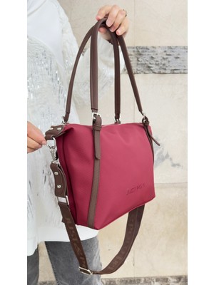 Just Polo Justpolo Kadın  Büyük Boy Omuz Çantası Ayarlanabilir Uzun Askılı